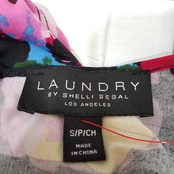 Laundry by Shelli Segal Floral Wrap Dress S Nwot - Picture 7 of 12